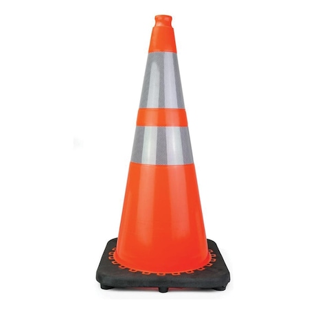 Cordova Safety Cone, PVC, 28" Height, 14.2" Length CTC28R